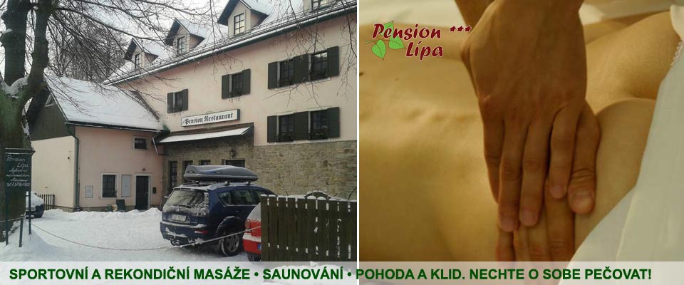 Wellness a masáže - Pension Lípa - Horní Maršov